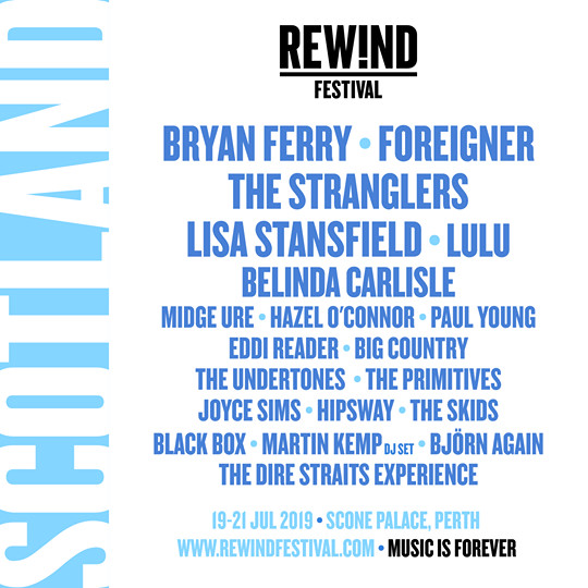 Rewind Scotland Lineup
