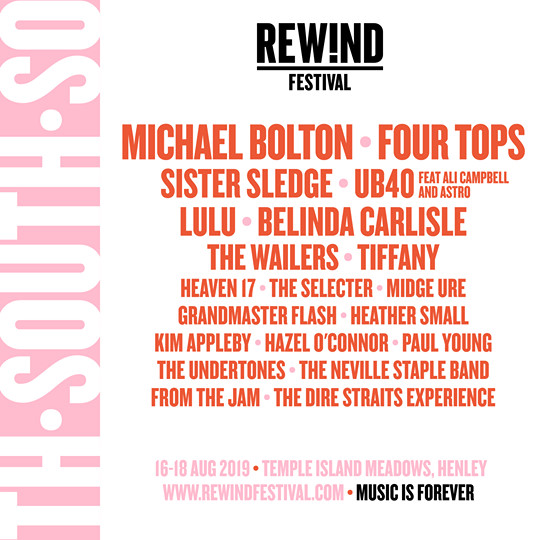 Rewind South Lineup