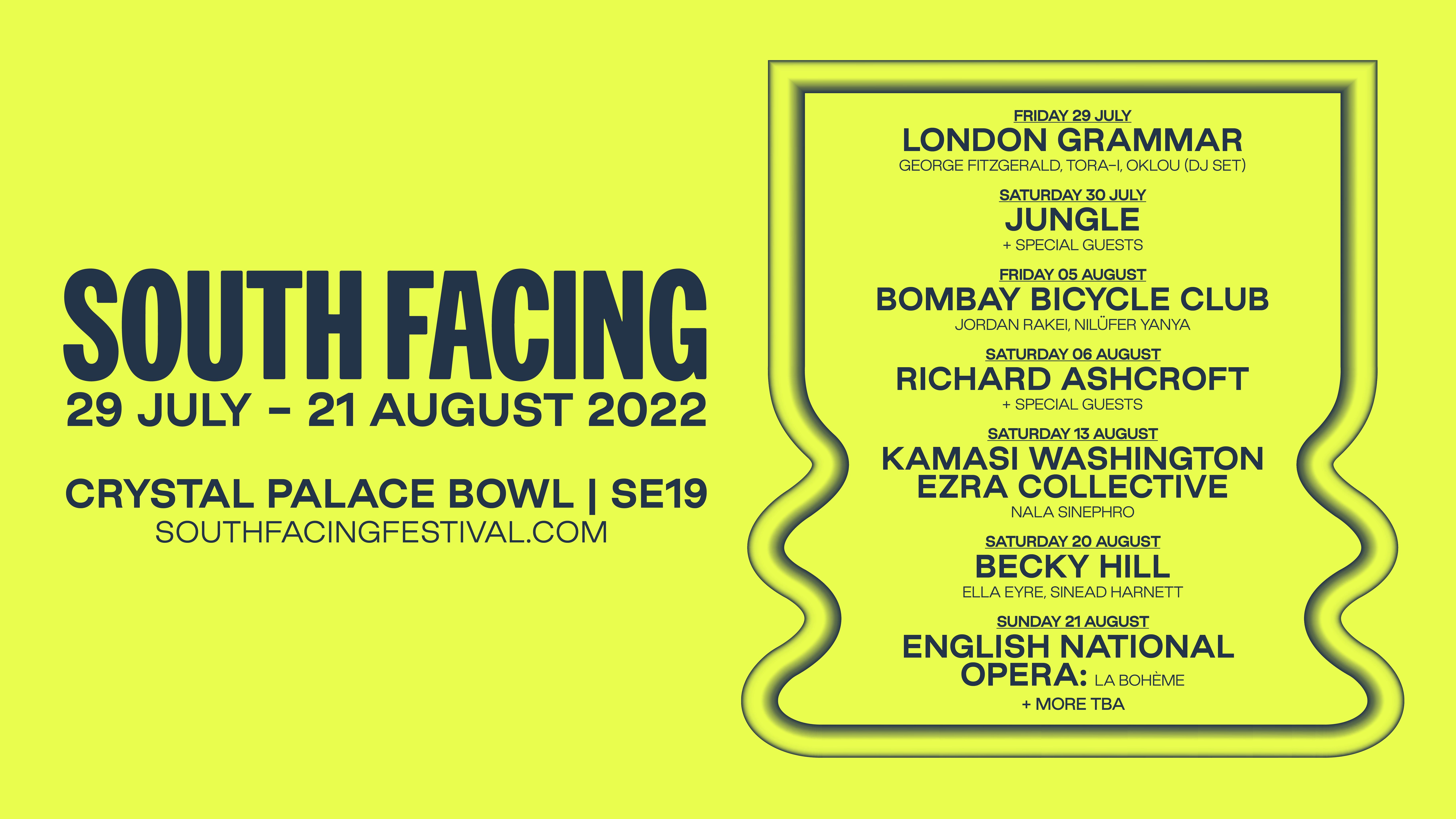 South Facing Festival 2022 Lineup